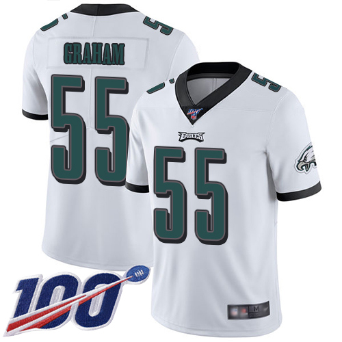 Men Philadelphia Eagles #55 Brandon Graham White Vapor Untouchable NFL Jersey Limited Player Season->philadelphia eagles->NFL Jersey